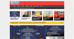 Desktop Screenshot of durusgazetesi.com