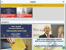 Tablet Screenshot of durusgazetesi.com